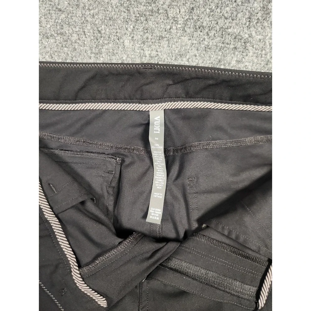 Vuori Meta Pants Mens 30 Charcoal Black V430 Technical Performance Chino 30x32